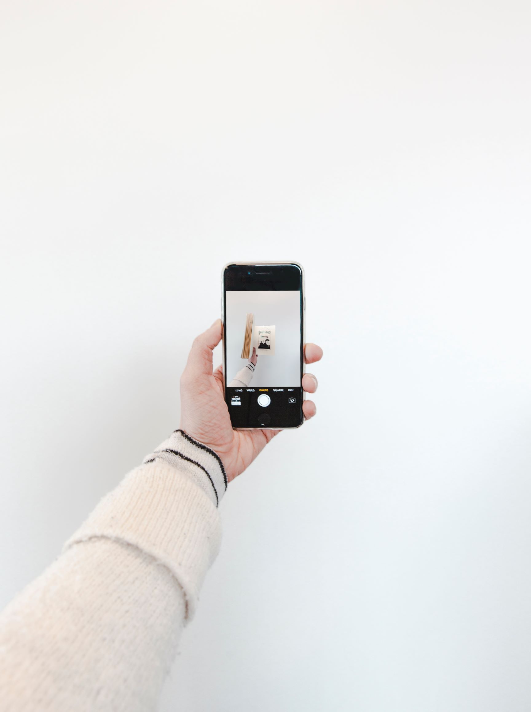Holding Phone