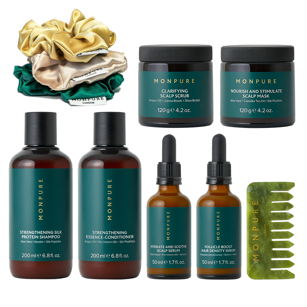 Save on luxury MONPURE scalp and haircare sets