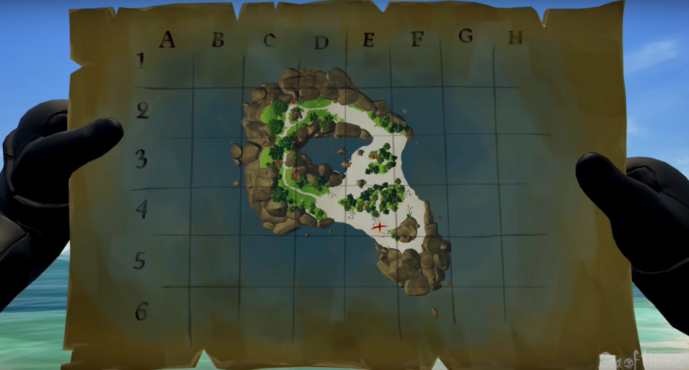 Sea of Thieves Treasure Hunting
