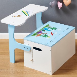 Toy Box and Desk