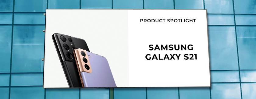 Samsung S21 Product Spotlight Blog Banner