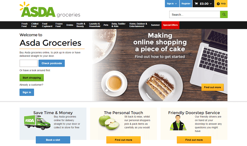 Asda Groceries Discount Codes Sales Cashback Offers