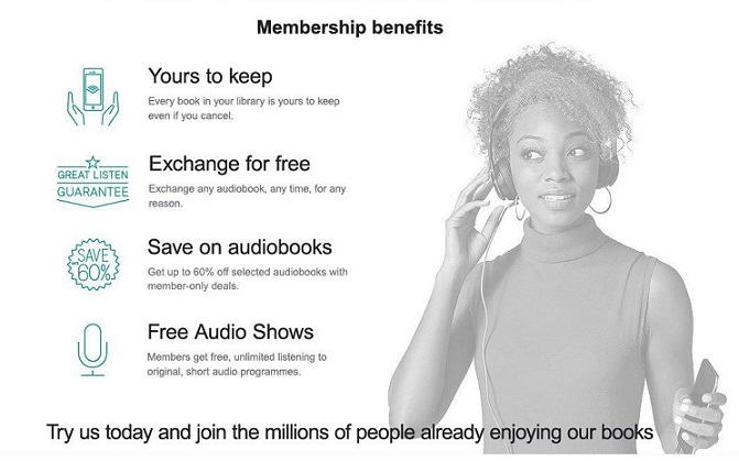 Audible Member Benefits