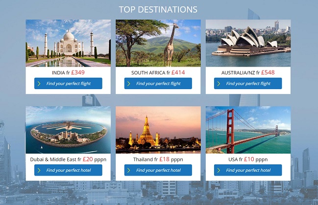Travel Trolley Destinations