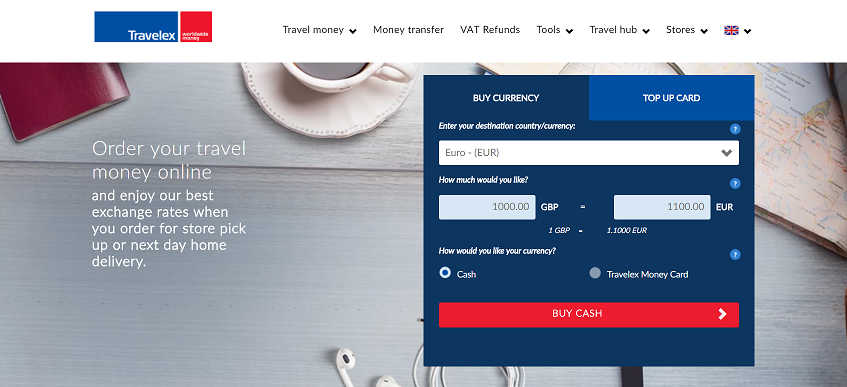 travel x exchange rates