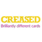 Creased Cards, Gifts and Laughs Logo